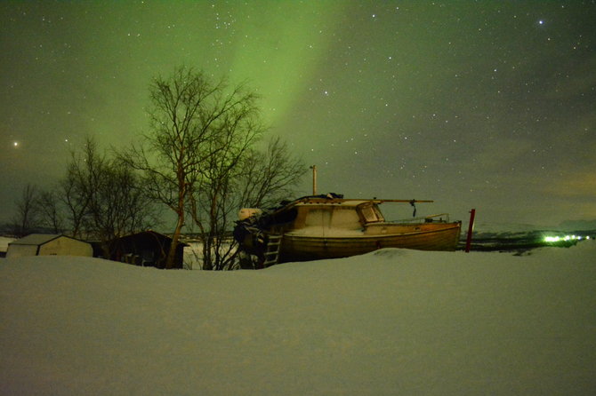 Asmeninio albumo nuotr./Laplandijoje gyvenanti Rasa gali valandų valandas pasakoti apie sniego kvapą