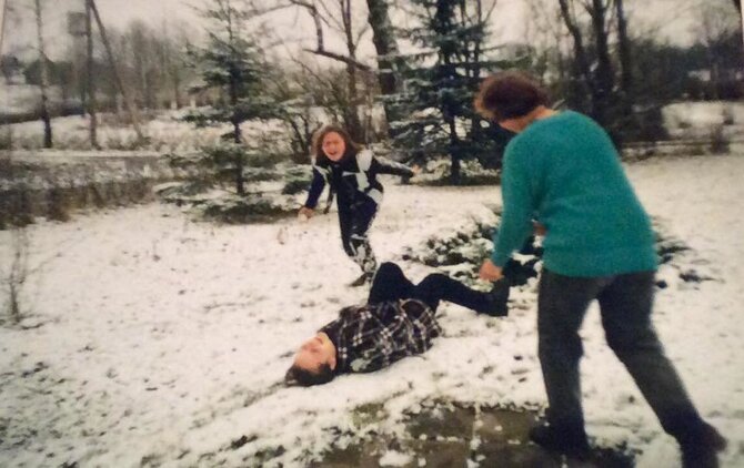 Akimirka iš mokyklos gyvenimo.