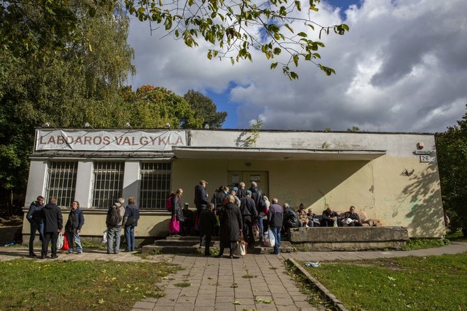 Luko Balandžio / 15min nuotr./Labdaros valgykla