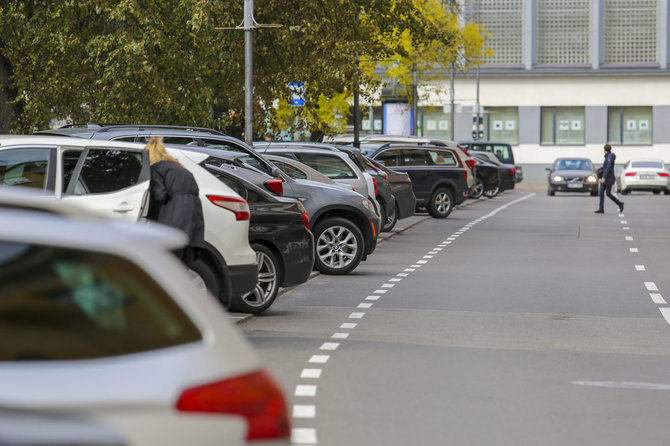 Luko Balandžio / 15min nuotr./Dviračių takas Vokiečių gatvėje