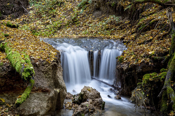 Luko Balandžio / 15min nuotr./Vilsos upelio kriokliai