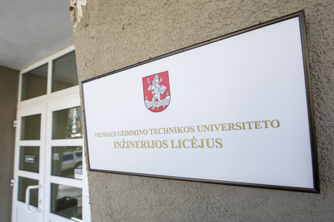 Luko Balandžio / 15min nuotr./Vilniaus Gedimino technikos universiteto inžinerijos licėjus