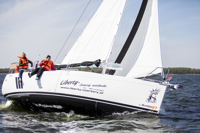 Luko Balandžio / 15min nuotr./Regata „Škvalas“