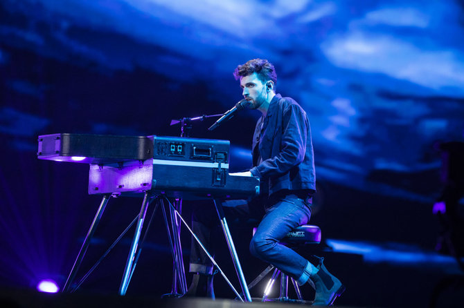 Luko Balandžio / 15min nuotr./Nyderlandų atstovas Duncan Laurence