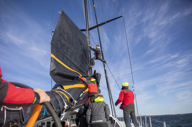 Luko Balandžio / 15min nuotr./„Ambersail 2“ kelionė per Baltiją į regatą aplink Gotlando salą „AF Offshore Race“