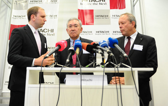 Luko Balandžio nuotr./„Hitachi“ yra pasirengusi investuoti Lietuvoje, tačiau atsakymo iš Lietuvos vis nesulaukia