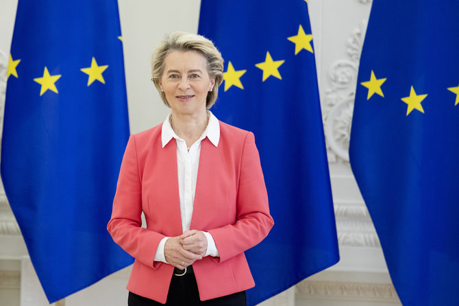 Luko Balandžio / 15min nuotr./Ursula von der Leyen