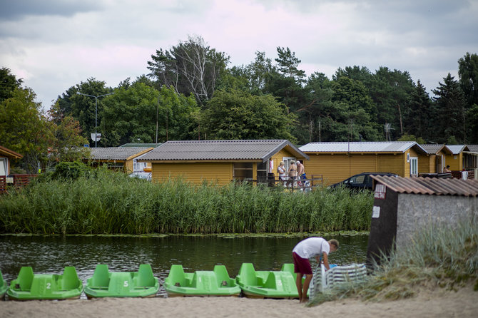 Luko Balandžio / 15min nuotr./Šventosios mediniai nameliai