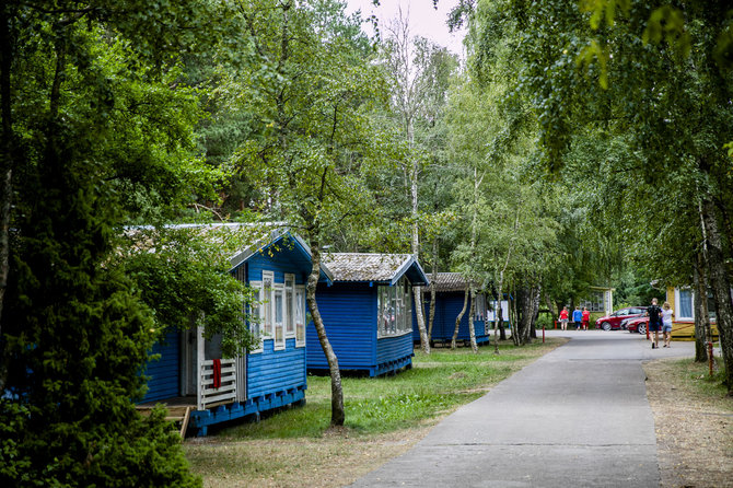 Luko Balandžio / 15min nuotr./Šventosios mediniai nameliai