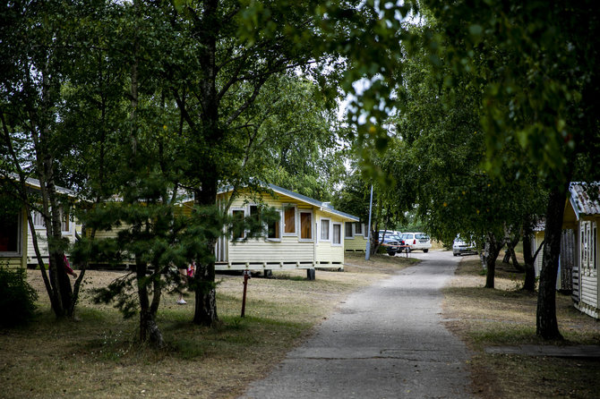 Luko Balandžio / 15min nuotr./Šventosios mediniai nameliai