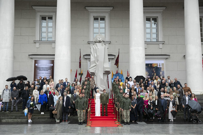 Luko Balandžio / 15min nuotr./Lauros Paukštės ir Dominyko Kubiliaus vestuvės