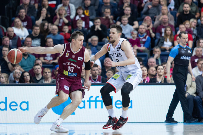 Lukas Balandis / BNS nuotr./LKL finalo antrosios rungtynės: „Lietkabelis“ – Vilniaus „Rytas“