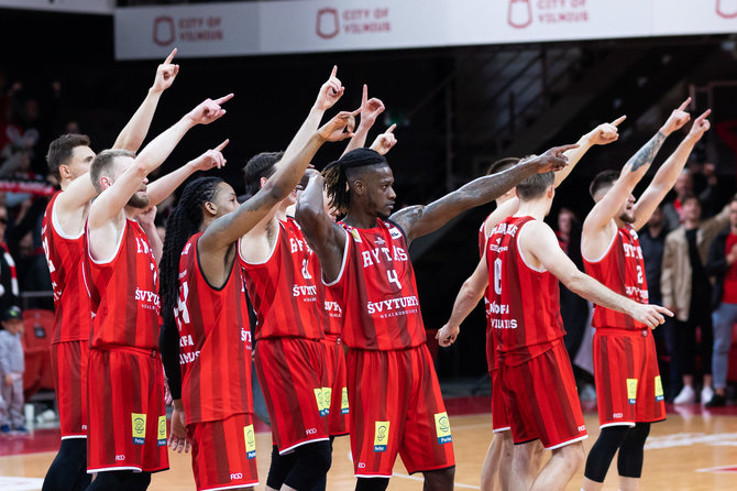 Lukas Balandis / BNS nuotr./Vilniaus „Rytas“ – Panevėžio „Lietkabelis“