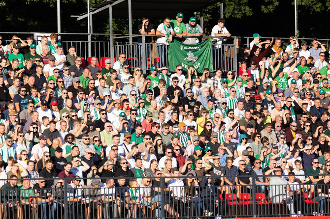 Lukas Balandis / BNS nuotr./„Žalgiris“ – „Häcken“, LFF stadiono tribūnos