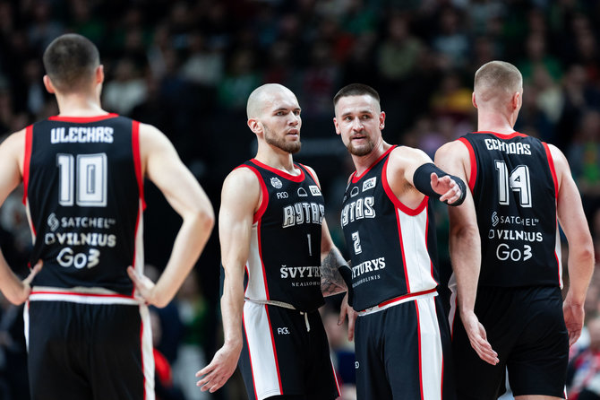 Lukas Balandis / BNS nuotr./LKL rungtynės: Vilniaus „Rytas“ – Kauno „Žalgiris“