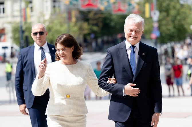 Lukas Balandis / BNS nuotr./Vilniaus arkikatedroje bazilikoje po Gitano Nausėdos inauguracijos ceremonijos vyko šv. Mišios