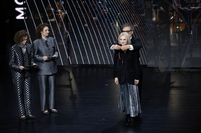 Lukas Balandis / BNS nuotr./„Auksinių scenos kryžių“ ceremonija