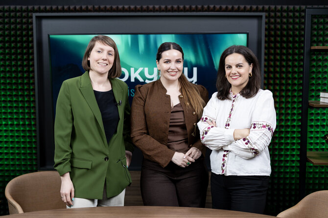 Lukas Balandis / BNS nuotr./Tanya Vasylkevych, Eugenija Kovaliova