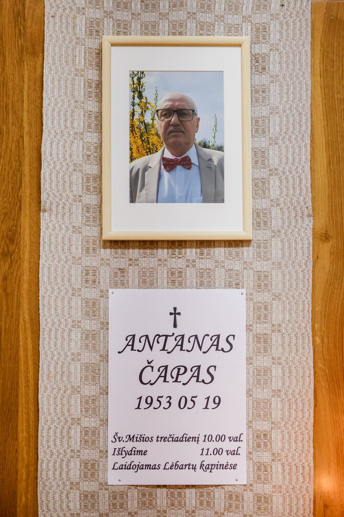 Matas Baranauskas/Atsisveikinimas su Antanu Čapu