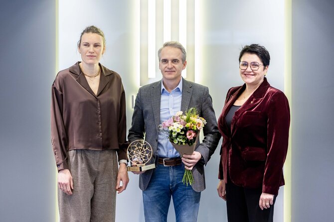 Lukas Balandis / BNS nuotr./Austra Skujytė, Artūras Vaitiekus, Daina Gudzinevičiūtė