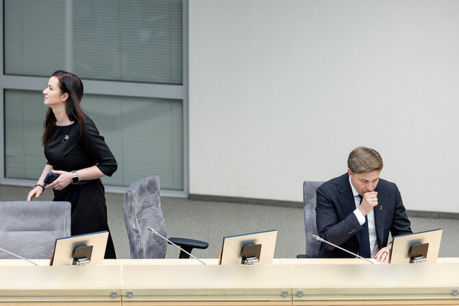 Lukas Balandis / BNS nuotr./Mindaugas Sinkevičius, Inga Ruginienė