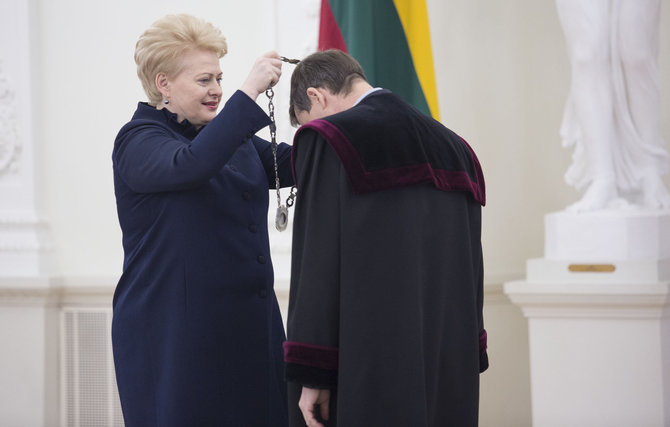 Luko Balandžio/Žmonės.lt nuotr./Dalia Grybauskaitė ir Mindaugas Nekrašas