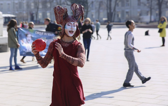 Luko Balandžio/15min.lt nuotr./„Cirque du Soleil“ atvyko į Vilnių