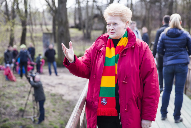 Luko Balandžio/15min.lt nuotr./Dalia Grybauskaitė