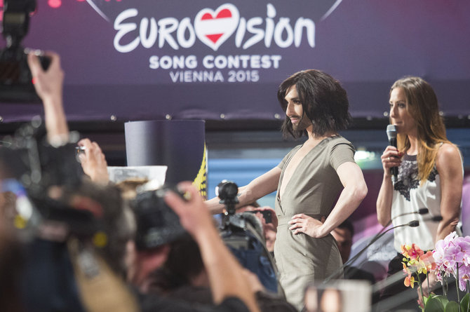 Luko Balandžio/15min.lt nuotr./Conchita Wurst