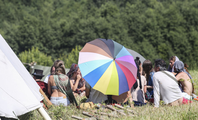 Luko Balandžio/15min.lt nuotr./„Rainbow Gathering“