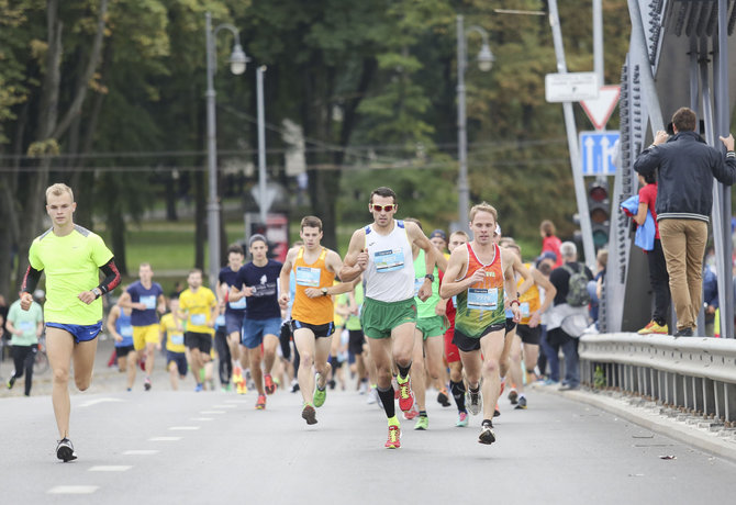 Luko Balandžio/15min.lt nuotr./ „Danske Bank Vilniaus maratonas“