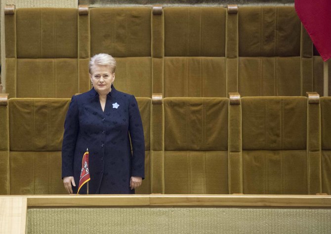 Luko Balandžio/15min.lt nuotr./Dalia Grybauskaitė