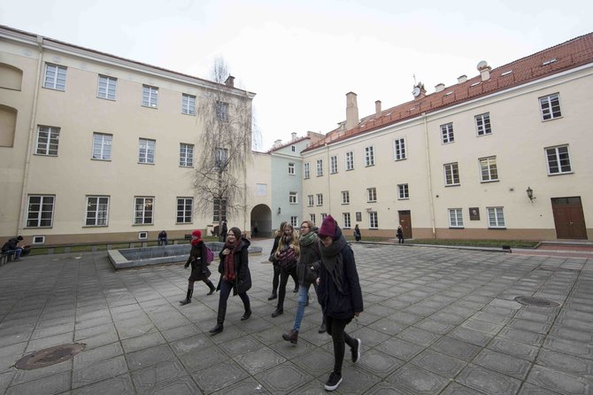 Luko Balandžio / 15min nuotr./Vilniaus universitetas