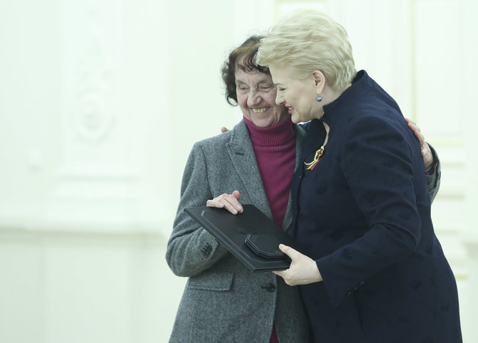 Luko Balandžio / 15min nuotr./Birutė Žilytė ir Dalia Grybauskaitė
