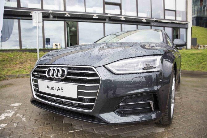 Luko Balandžio / 15min nuotr./Vilniuje pristatyti naujieji „Audi A5“ ir Q2 automobiliai 