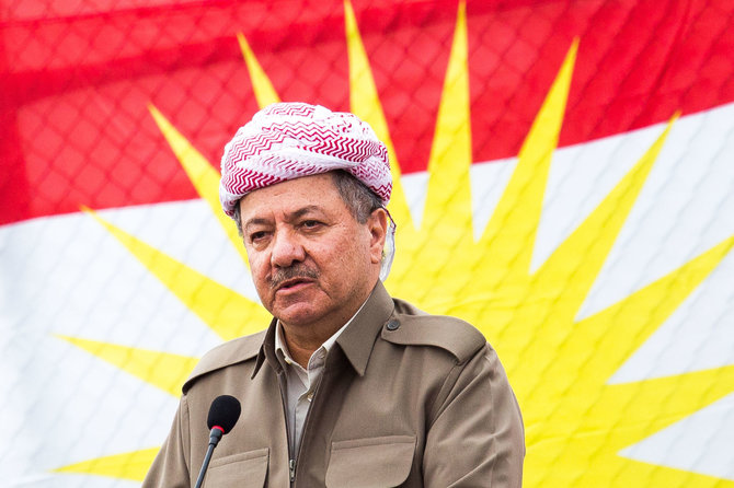 Luko Balandžio / 15min nuotr./Irake kurdų prezidentas Barzanis sveikina iš “Islamo valstybės” gniaužtų išplėštą miestą