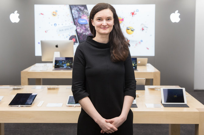Luko Balandžio / 15min nuotr./Lietuvoje atidaryta pirmoji „Apple Shop“