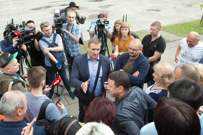 15min nuotr./Vidaus reikalų ministras Eimutis Misiūnas lankėsi Vilniaus Greitosios medicinos pagalbos stotyje