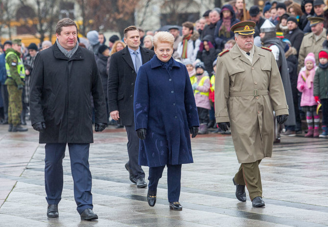 Luko Balandžio / 15min nuotr./Raimundas Karoblis, Dalia Grybauskaitė, Vytautas Jonas Žukas