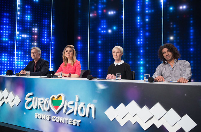 Luko Balandžio / 15min nuotr./„Eurovizijos“ nacionalinės atrankos akimirka