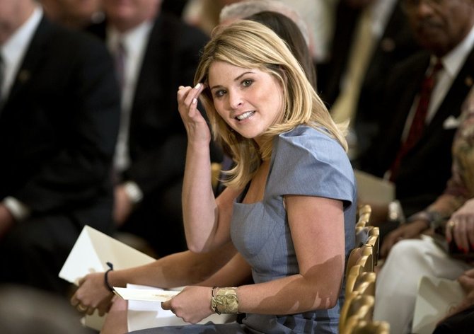 „Scanpix“ nuotr./7 vieta – žurnalistė, buvusio JAV prezidento George'o Busho dukra Jenna Bush Hager