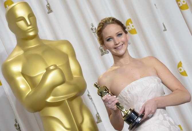 „Scanpix“ nuotr./Jennifer Lawrence – geriausias aktorė
