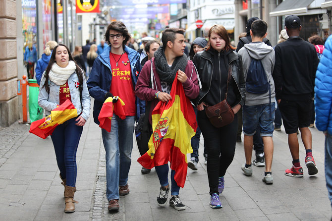 Luko Balandžio/Žmonės.lt nuotr./Kopenhaga pasipuošė „Eurovizijai“