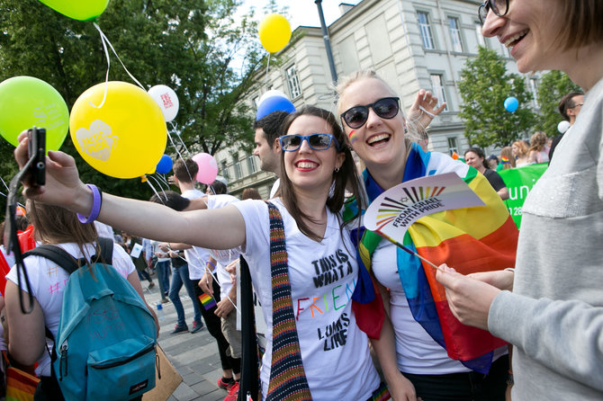 Gretos Skaraitienės / 15min nuotr./Baltic Pride 2016 eitynės „Už lygybę!“ 