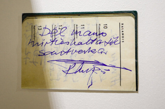 Teodoro Biliūno / BNS nuotr./Paroda „1972. Pramušti sieną“ Kauno centrinio pašto rūmuose