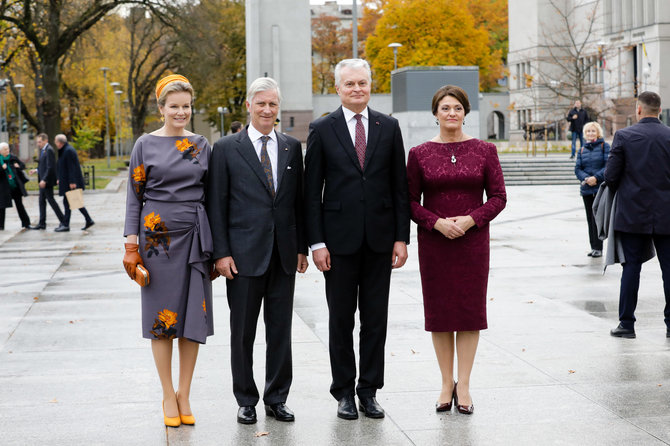 Teodoro Biliūno / BNS nuotr./Belgijos Karaliaus ir Karalienės viešnagė Kaune