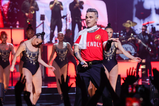 Teodoro Biliūno / 15min nuotr./Robbie Williams XXV TOUR koncertas Kaune