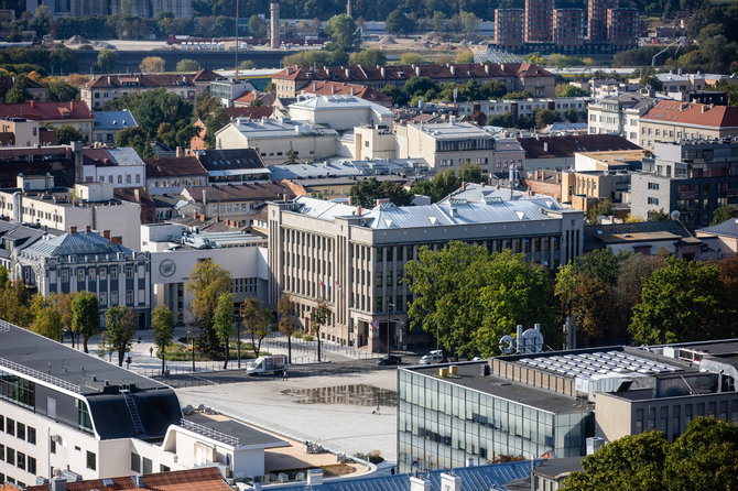 Teodoro Biliūno / BNS nuotr./Kauno tarpukario architektūros įtraukimo Į UNESCO paveldo sąrašą pristatymas