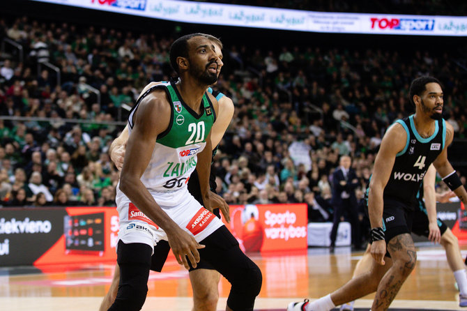 Teodoro Biliūno / BNS nuotr./LKL: Kauno „Žalgiris“ – Vilniaus „Wolves“