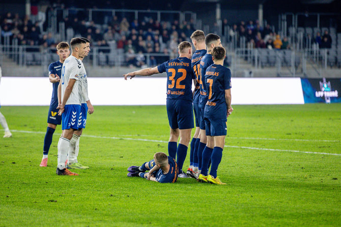 Teodoro Biliūno / BNS nuotr./LFF taurės finalas: Gargždų „Banga“ – Kauno „Hegelmann“